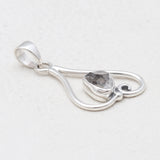 925 Sterling Silver Herkimer Quartz Pendants
