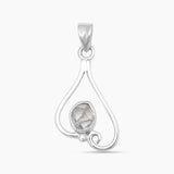 925 Sterling Silver Herkimer Quartz Pendants