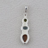 Abalone Shell Silver Pendant