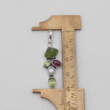 Natural Peridot Silver Pendants