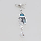 925 Sterling Silver Multistone Pendants