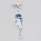 925 Sterling Silver Multistone Pendants
