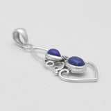 Lapis Lazuli Silver Pendants