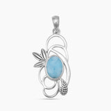 Rainbow Moonstone Silver Pendants