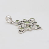 Multistone Silver Pendants