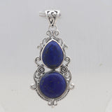 Lapis Lazuli Silver Pendant