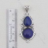 Lapis Lazuli Silver Pendant