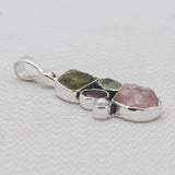 925 Sterling Silver Multistone Pendants