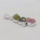 925 Sterling Silver Multistone Pendants