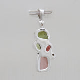 925 Sterling Silver Multistone Pendants