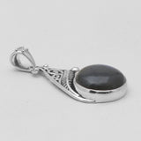 Rainbow Moonstone Silver Pendants