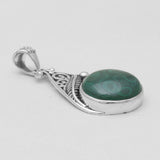 Malachite Silver Pendants