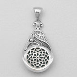 Malachite Silver Pendants