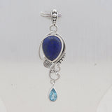 Lapis Lazuli 925 Silver Pendant