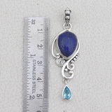 Lapis Lazuli 925 Silver Pendant