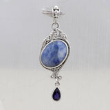 Sodalite 925 Silver Pendant