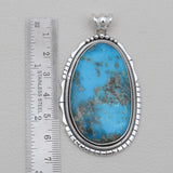 Kingman Turquoise Silver Pendants