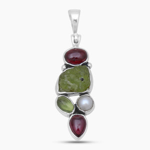 Peridot Silver Pendants