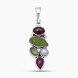 Peridot Silver Pendants