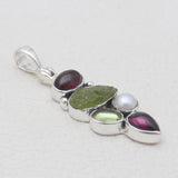 Peridot Silver Pendants