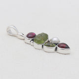Peridot Silver Pendants