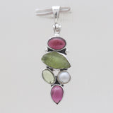 Peridot Silver Pendants