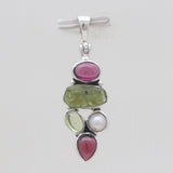 Peridot Silver Pendants