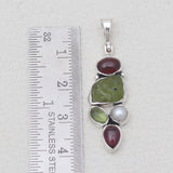Peridot Silver Pendants