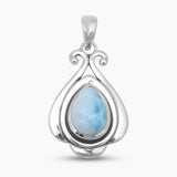 925 Sterling Silver Larimar Pendants