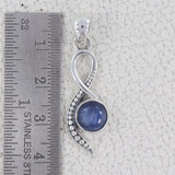 Rainbow Moonstone 925 Sterling Silver Pendant