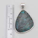 925 Sterling Silver Carving Turquoise Pendants