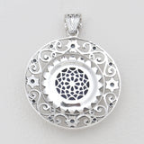 Lapis Lazuli Silver Pendants