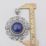 Lapis Lazuli Silver Pendants