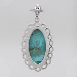 925 Sterling Silver Boulder Turquoise Pendants