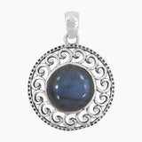 Labradorite Silver Pendants