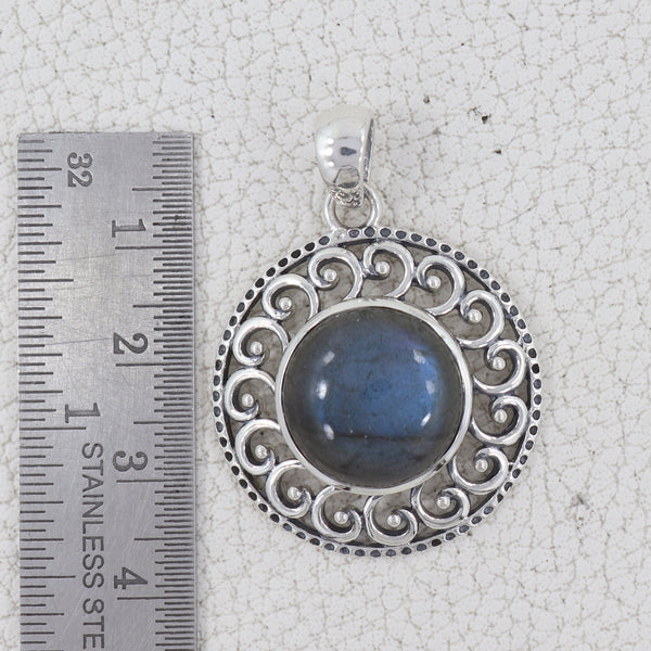 Labradorite Silver Pendants