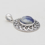 925 Sterling Silver Sodalite Pendants