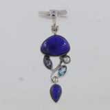 925 Starling Silver Lapis Lazuli Pendant