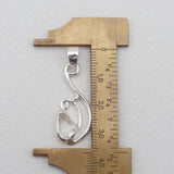 925 Silver Herkimer Quartz Pendants