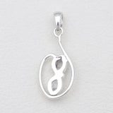 925 Silver Herkimer Quartz Pendants