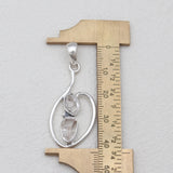 925 Silver Herkimer Quartz Pendants