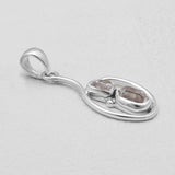 925 Silver Herkimer Quartz Pendants