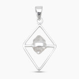925 Silver Herkimer Quartz Pendants