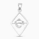 925 Silver Herkimer Quartz Pendants