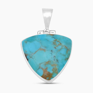 925 Sterling Silver Boulder Turquoise Pendants