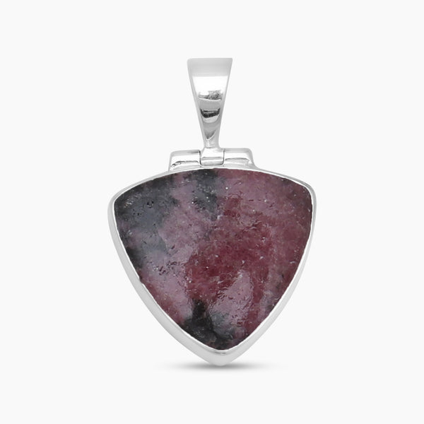 925 Sterling Silver Rhodonite Pendants