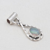 925 Sterling Silver Ethiopian Opal Pendants