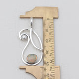 925 Sterling Silver Ethiopian Opal Pendants