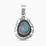 925 Sterling Silver Ethiopian Opal Pendants