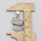 925 Sterling Silver Ethiopian Opal Pendants